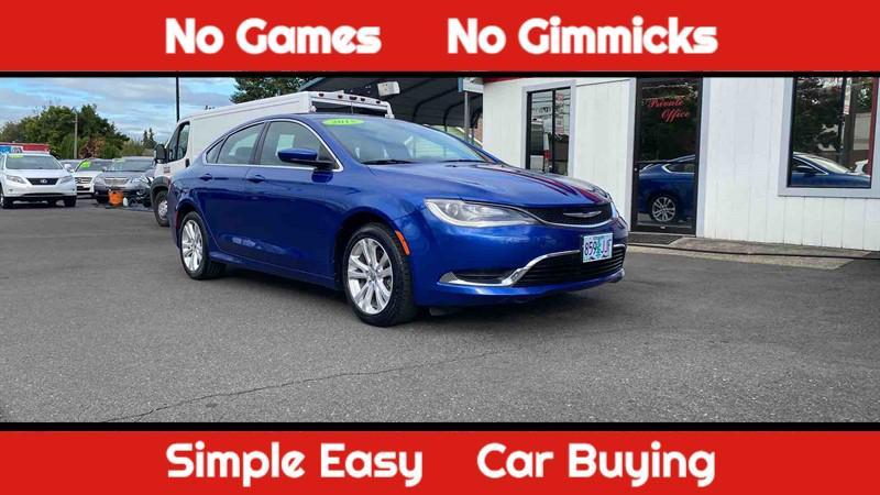 used 2015 Chrysler 200 car, priced at $8,995