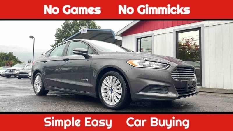 used 2015 Ford Fusion Hybrid car, priced at $10,995