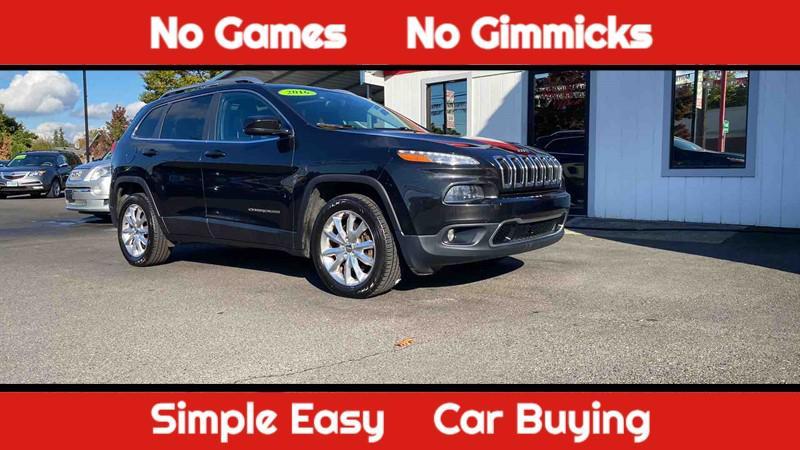 used 2016 Jeep Cherokee car, priced at $12,995