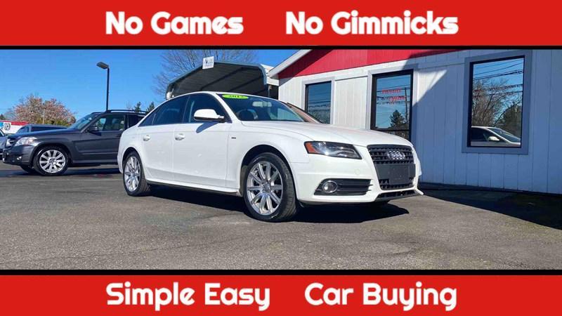 used 2012 Audi A4 car, priced at $11,995