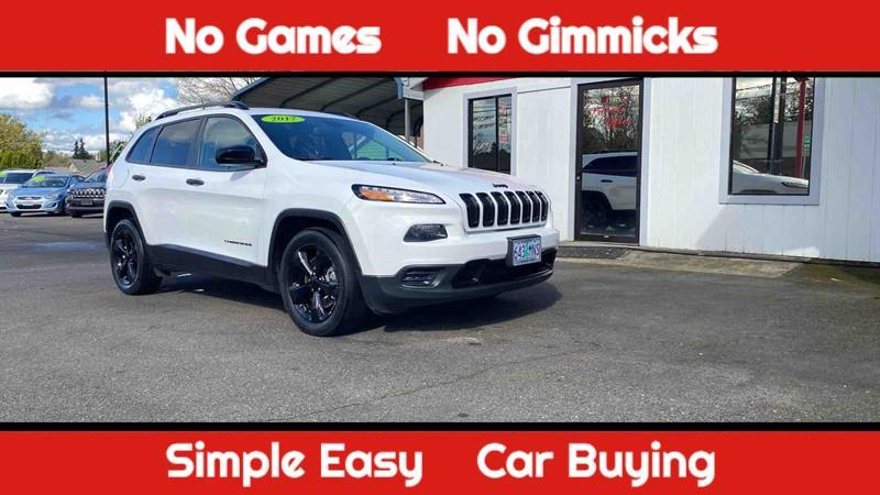 used 2017 Jeep Cherokee car, priced at $10,995