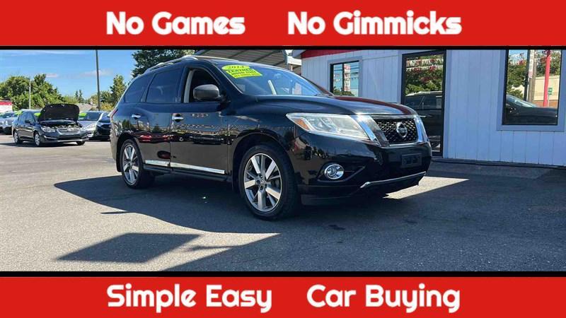 used 2014 Nissan Pathfinder car, priced at $9,300