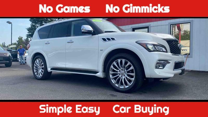 used 2016 INFINITI QX80 car, priced at $18,300