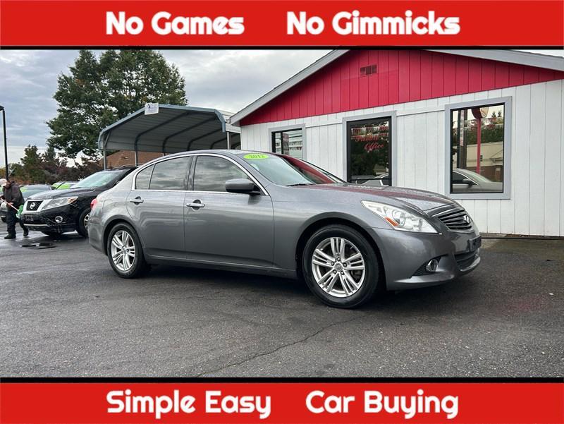used 2012 INFINITI G25 car, priced at $8,995