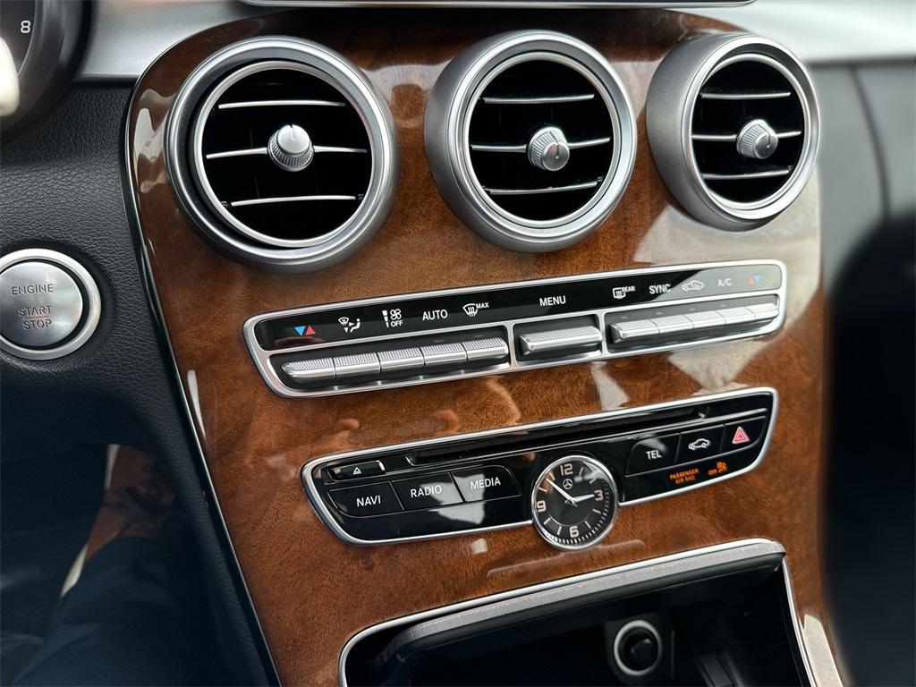 used 2015 Mercedes-Benz C-Class car, priced at $15,900