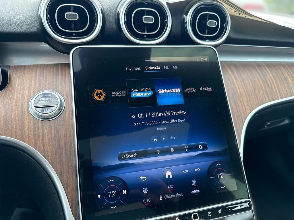 used 2025 Mercedes-Benz C-Class car, priced at $46,900