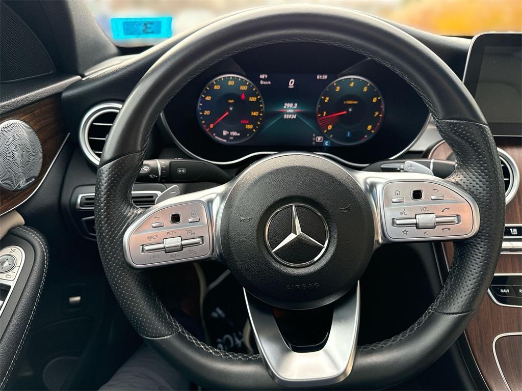 used 2019 Mercedes-Benz C-Class car, priced at $21,500