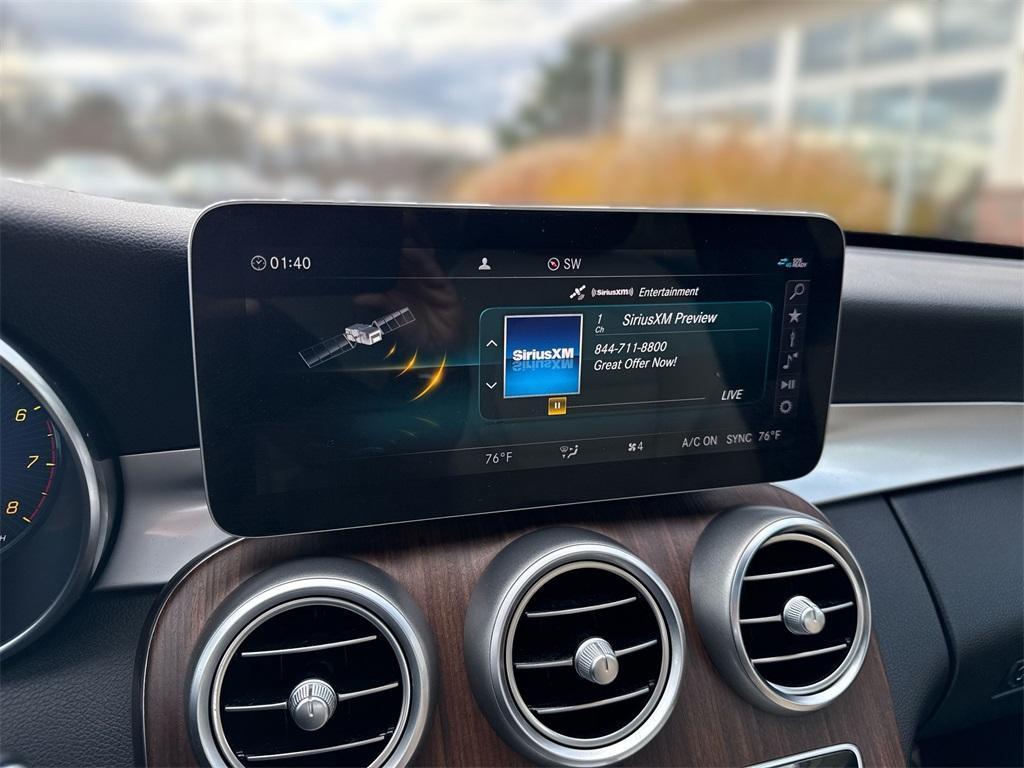 used 2019 Mercedes-Benz C-Class car, priced at $21,500