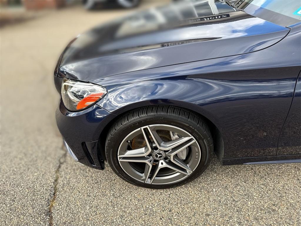 used 2019 Mercedes-Benz C-Class car, priced at $21,500