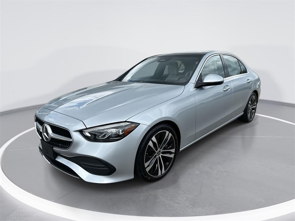 used 2022 Mercedes-Benz C-Class car, priced at $37,500