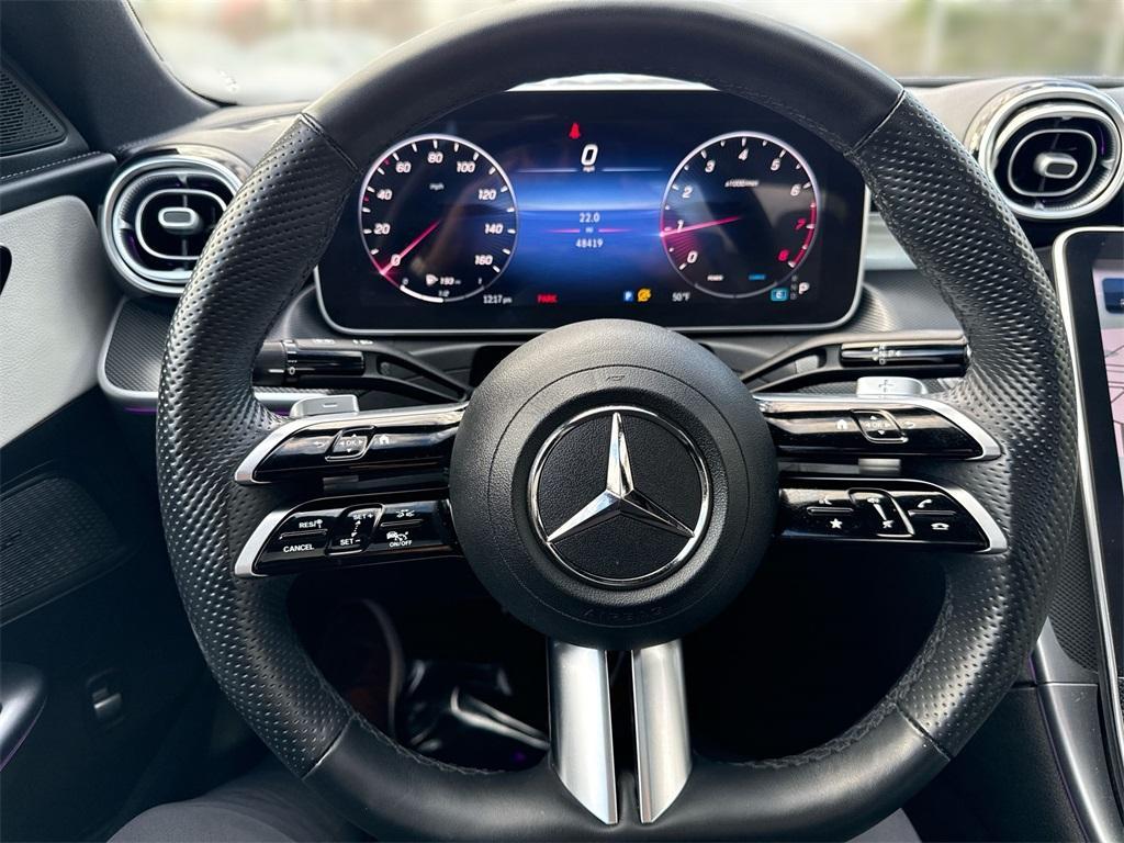 used 2023 Mercedes-Benz C-Class car, priced at $34,900