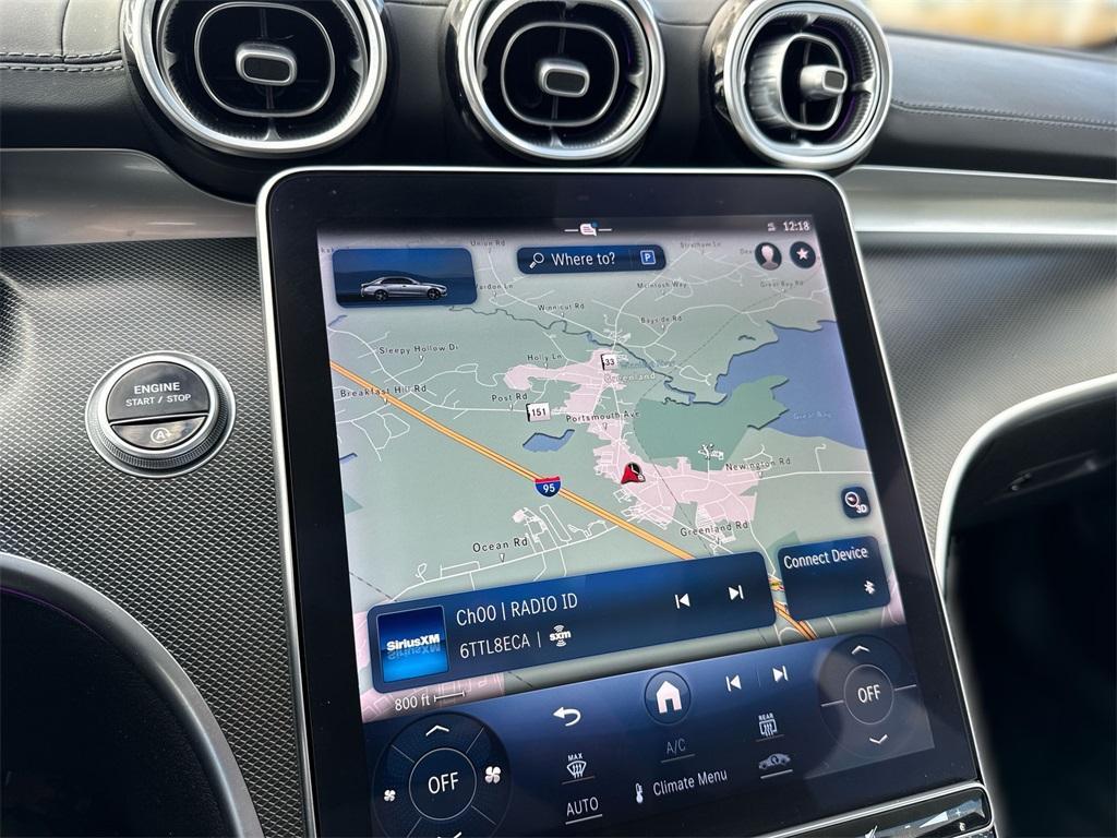 used 2023 Mercedes-Benz C-Class car, priced at $34,900