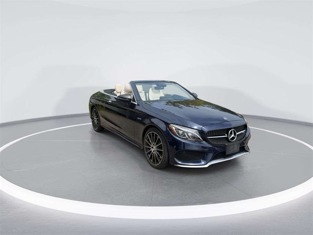 used 2018 Mercedes-Benz AMG C 43 car, priced at $39,999