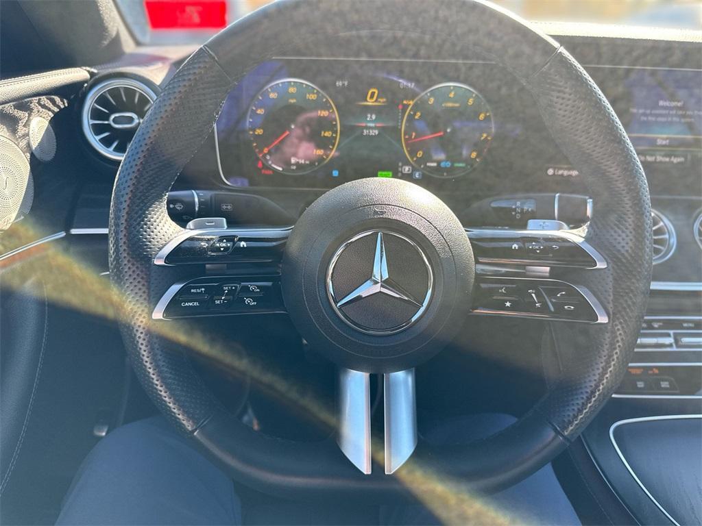 used 2023 Mercedes-Benz E-Class car, priced at $53,995