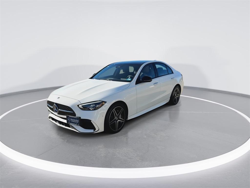 used 2025 Mercedes-Benz C-Class car, priced at $48,900