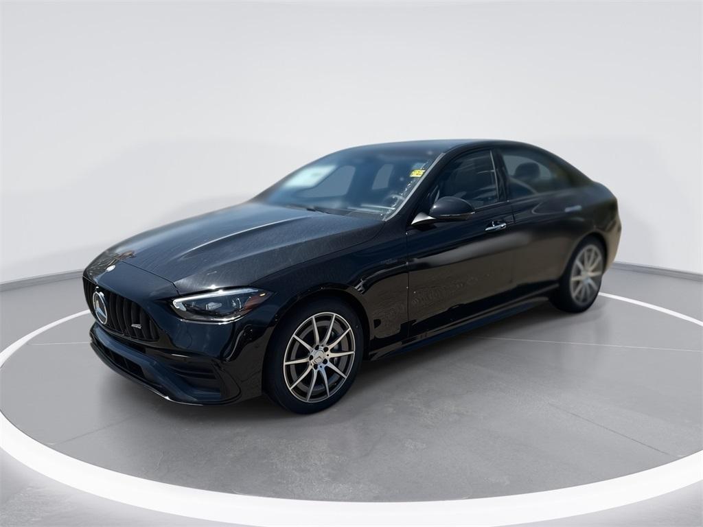 new 2025 Mercedes-Benz AMG C 43 car, priced at $73,440