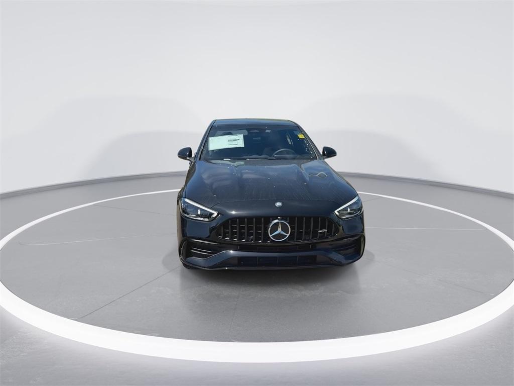 new 2025 Mercedes-Benz AMG C 43 car, priced at $73,440
