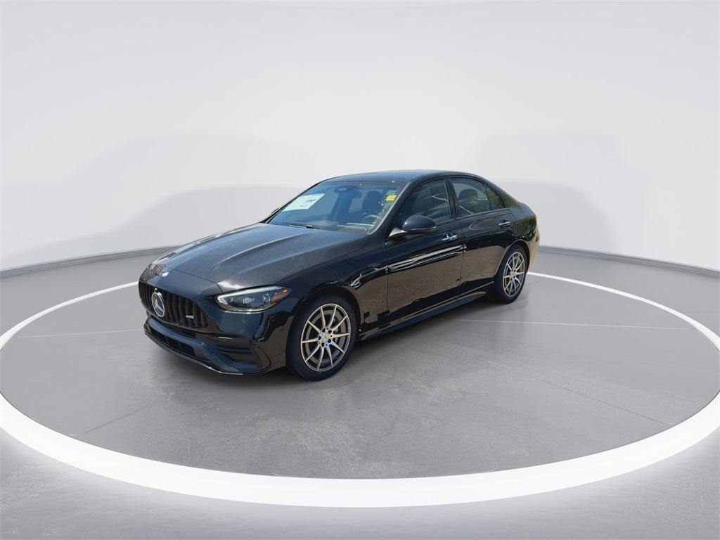 new 2025 Mercedes-Benz AMG C 43 car, priced at $73,440