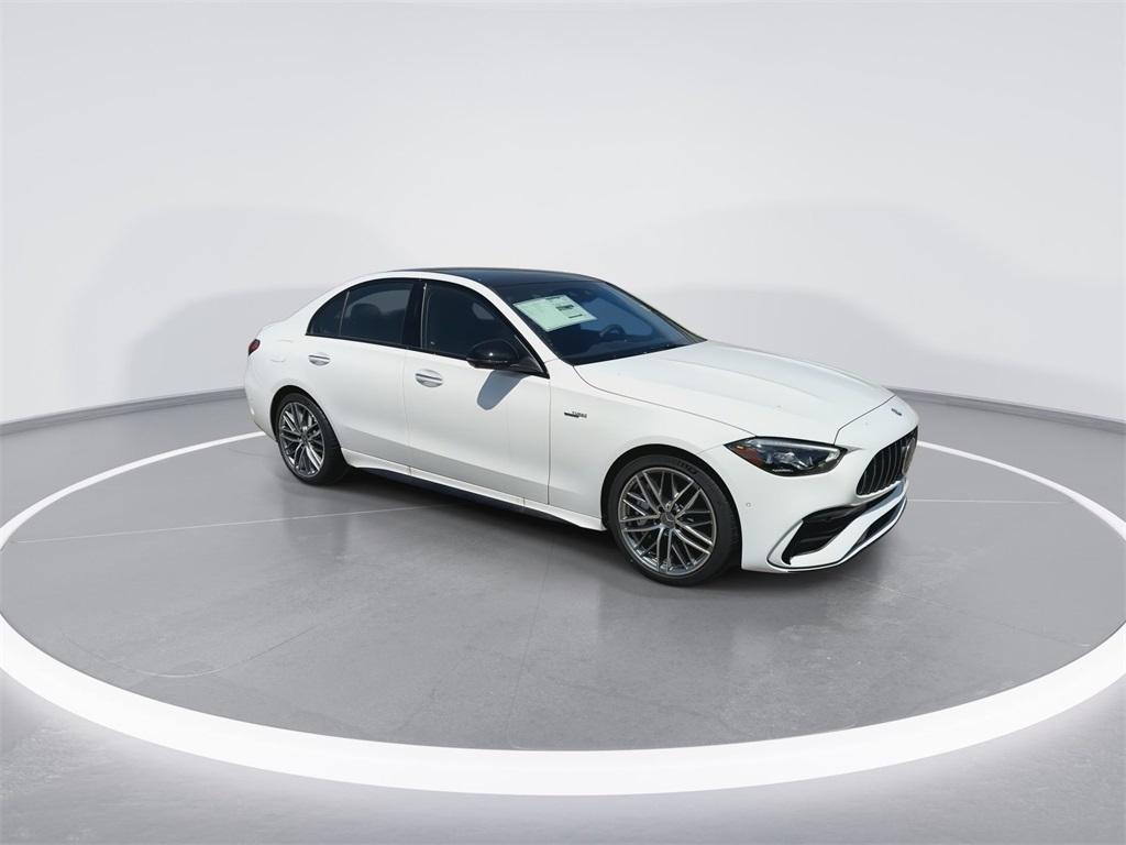 new 2025 Mercedes-Benz AMG C 43 car, priced at $71,115