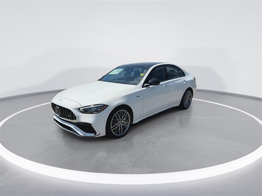 new 2025 Mercedes-Benz AMG C 43 car, priced at $71,115