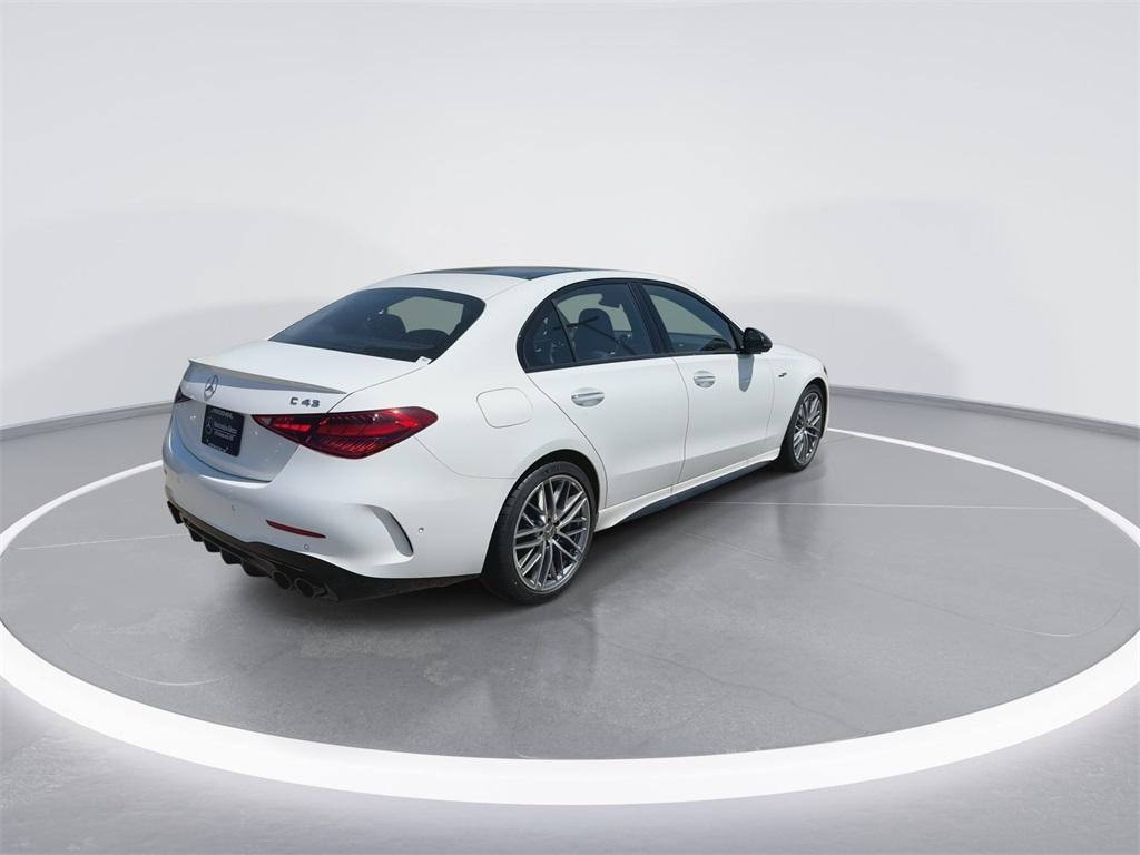 new 2025 Mercedes-Benz AMG C 43 car, priced at $71,115
