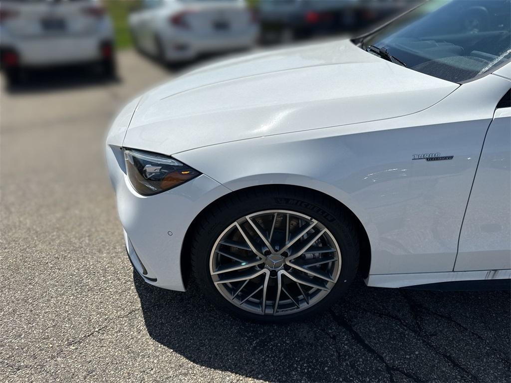 new 2025 Mercedes-Benz AMG C 43 car, priced at $71,115