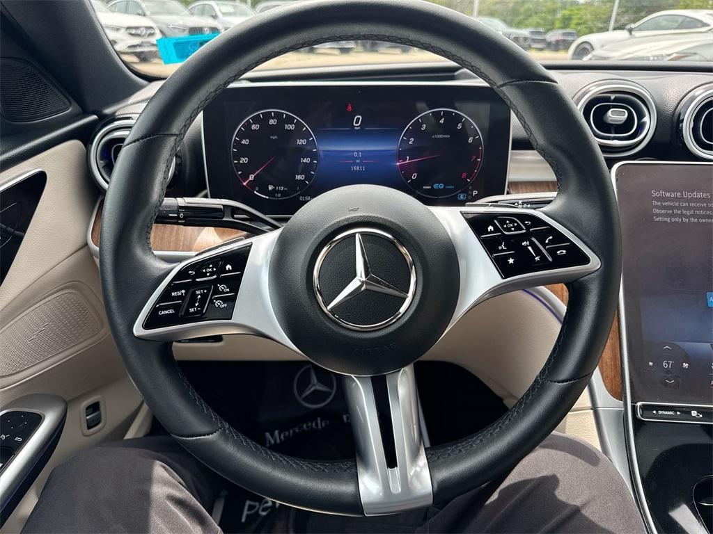 used 2022 Mercedes-Benz C-Class car, priced at $38,900