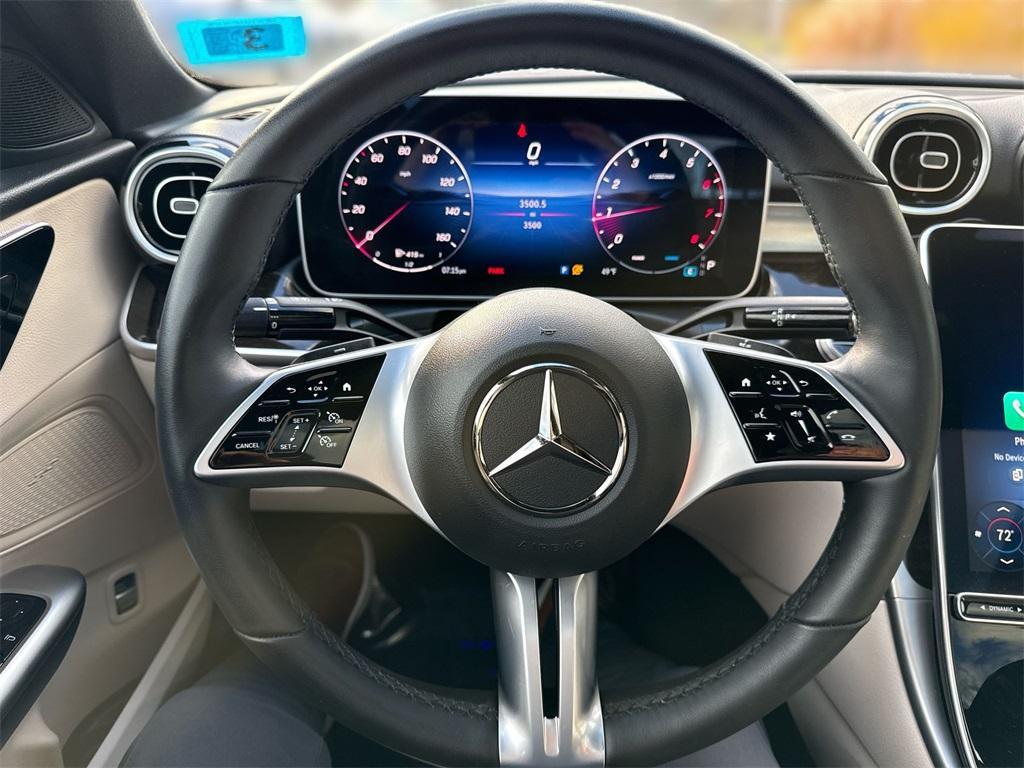 used 2025 Mercedes-Benz C-Class car, priced at $46,900