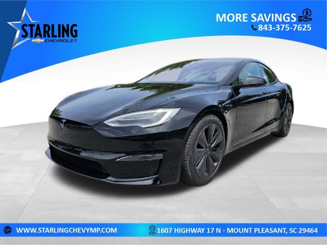used 2022 Tesla Model S car, priced at $65,460