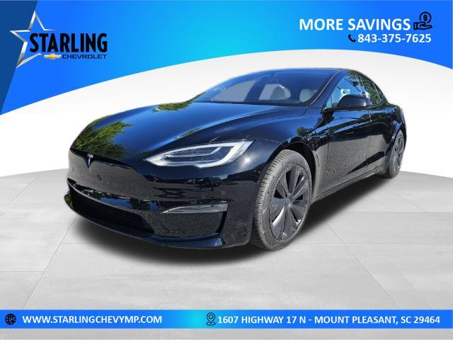 used 2022 Tesla Model S car, priced at $65,900