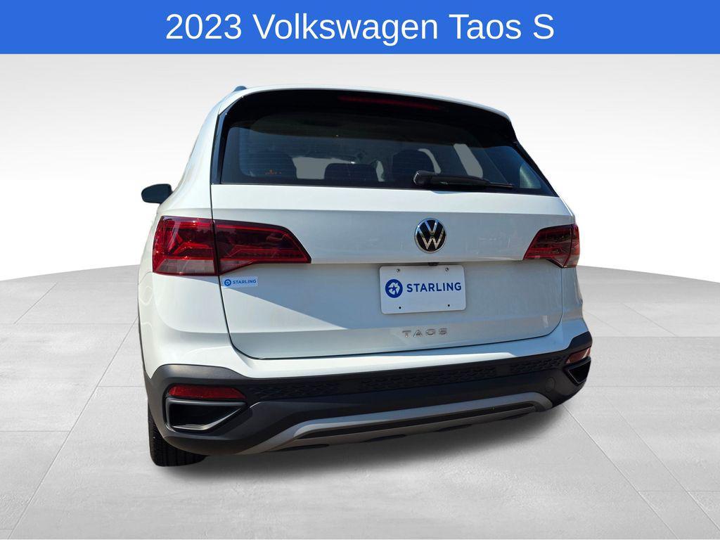 used 2023 Volkswagen Taos car, priced at $21,554