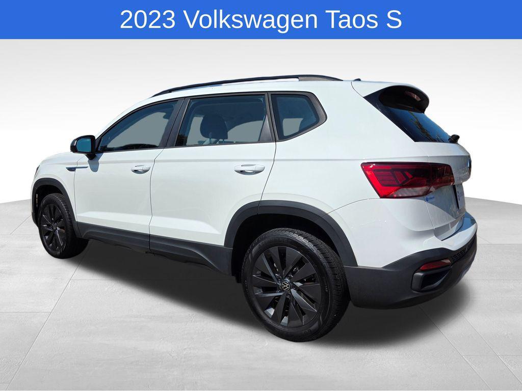 used 2023 Volkswagen Taos car, priced at $21,554