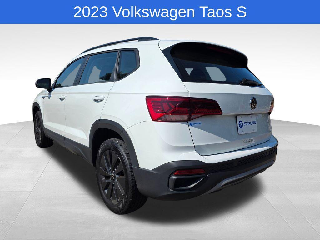 used 2023 Volkswagen Taos car, priced at $21,554