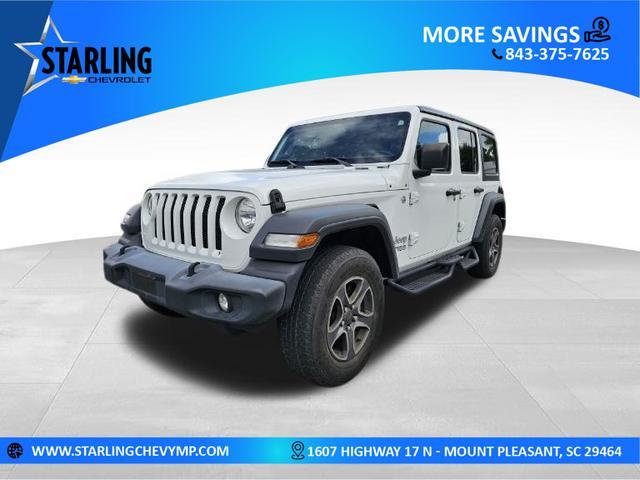 used 2018 Jeep Wrangler Unlimited car, priced at $27,885