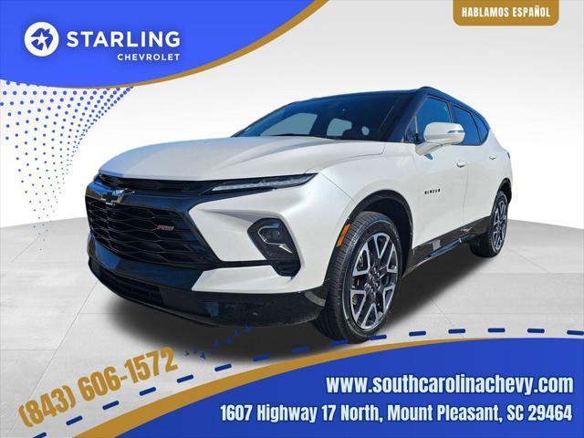 used 2024 Chevrolet Blazer car, priced at $33,429