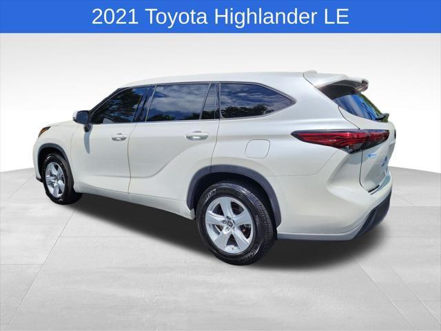 used 2021 Toyota Highlander car, priced at $26,264