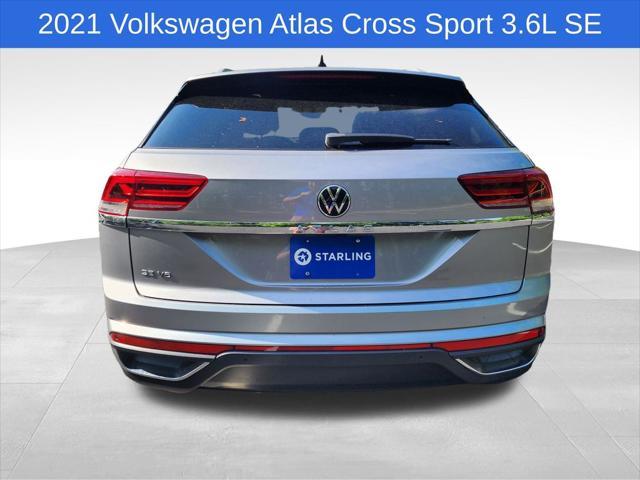 used 2021 Volkswagen Atlas Cross Sport car, priced at $21,450