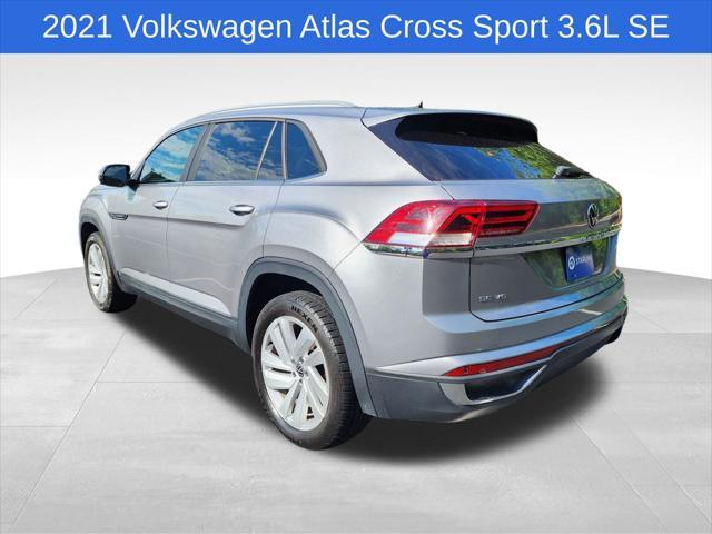 used 2021 Volkswagen Atlas Cross Sport car, priced at $21,450