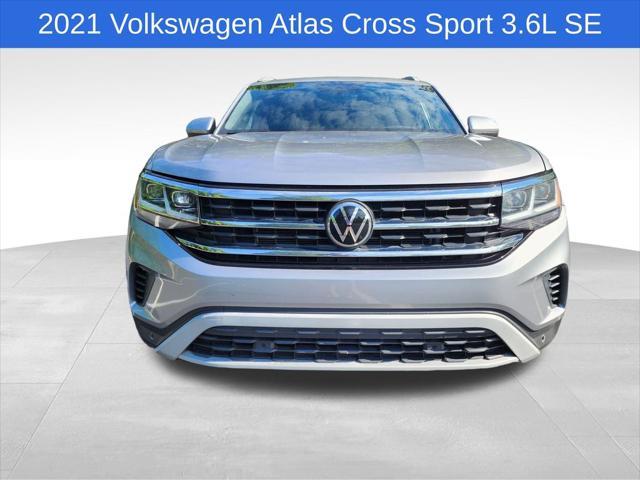 used 2021 Volkswagen Atlas Cross Sport car, priced at $21,450