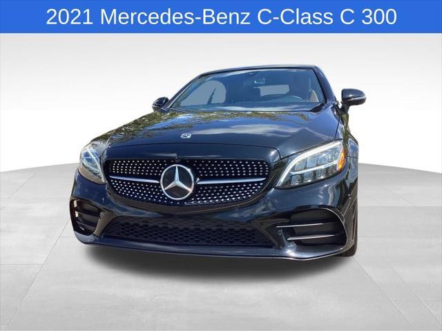 used 2021 Mercedes-Benz C-Class car, priced at $34,980