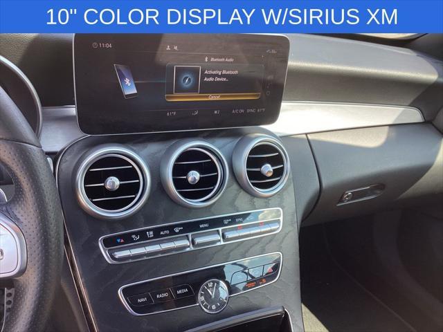 used 2021 Mercedes-Benz C-Class car, priced at $34,980