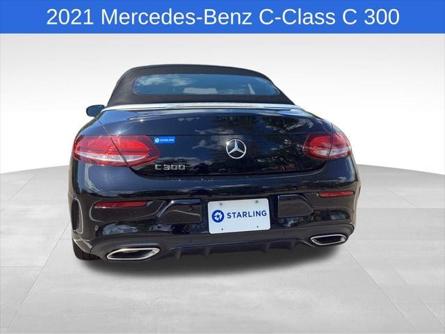 used 2021 Mercedes-Benz C-Class car, priced at $34,980