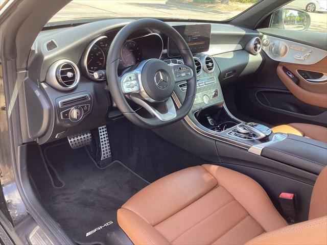 used 2021 Mercedes-Benz C-Class car, priced at $34,980