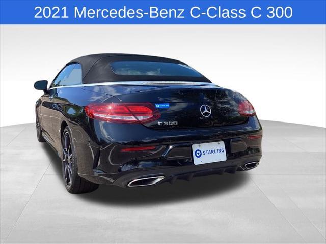 used 2021 Mercedes-Benz C-Class car, priced at $34,980