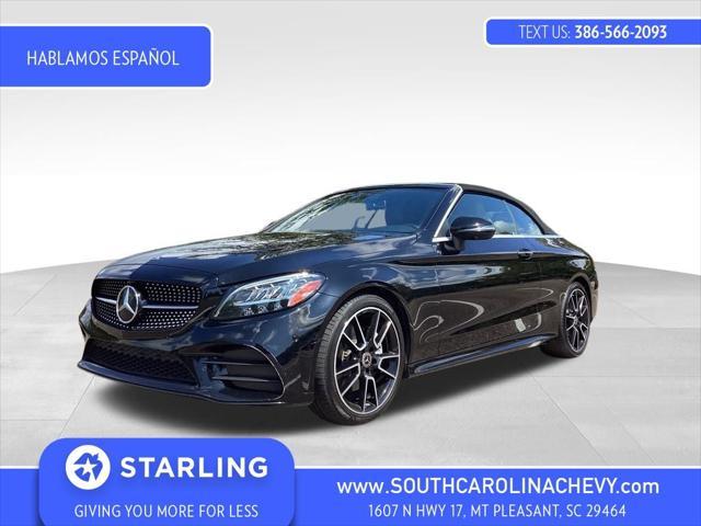 used 2021 Mercedes-Benz C-Class car, priced at $34,980