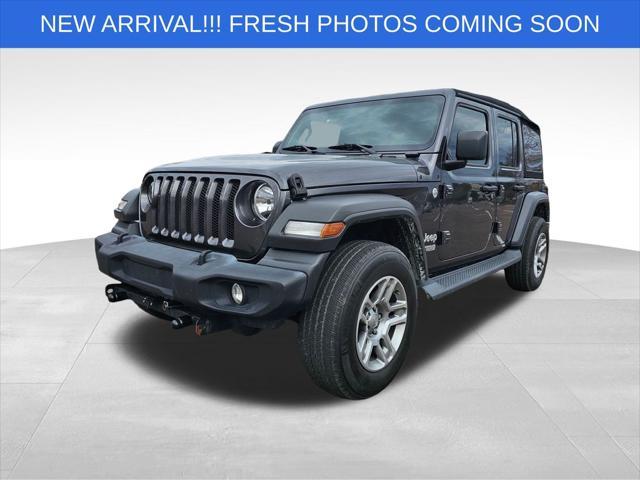 used 2020 Jeep Wrangler Unlimited car, priced at $29,980