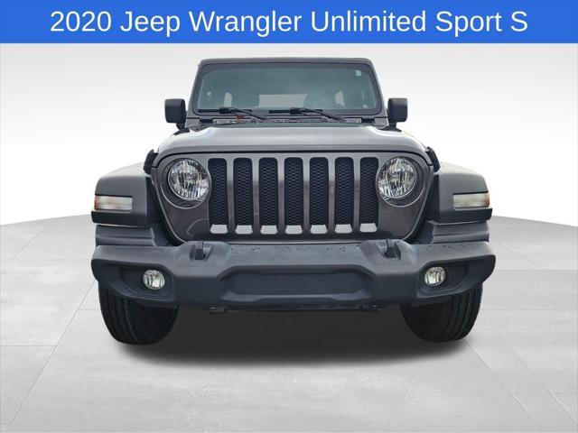 used 2020 Jeep Wrangler Unlimited car, priced at $27,482