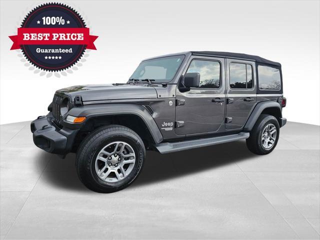 used 2020 Jeep Wrangler Unlimited car, priced at $27,482