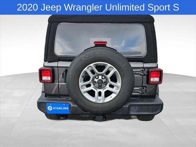 used 2020 Jeep Wrangler Unlimited car, priced at $27,482