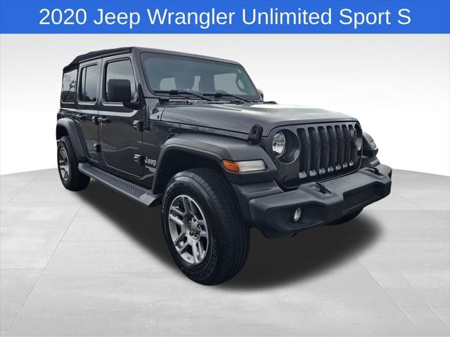 used 2020 Jeep Wrangler Unlimited car, priced at $27,482